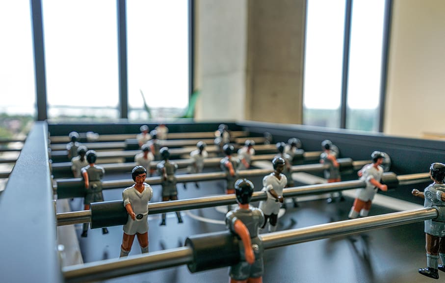 foosball table
