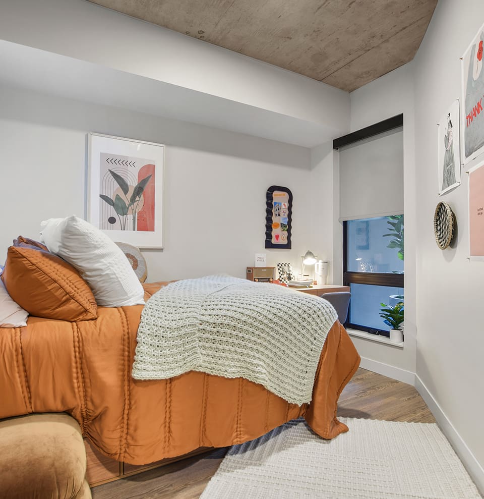apartment bedroom